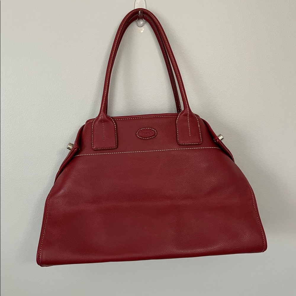 Tod’s Vintage Red Tote